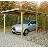 Solid carport S711 15m²