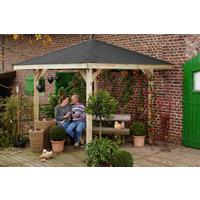 WEKA Pavillon Paradies 1 BxT: 294x294 cm