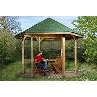 WEKA Pavillon Paradies 1 BxT: 326x376 cm