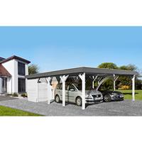 WEKA Carport 615 Gr.1 Dubbel 576x591 cm