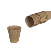 Turfpot H6x dia. 6cm set a 24x4 stuks 