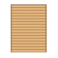 Solid carport zijwand S7729 180x240cm