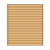 Solid carport voorwand S7731 210x240cm