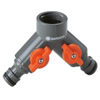 Gardena 2-wegventiel g3/8"-c1/2" 936