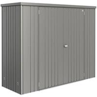 Biohort Geräteschrank 230 Aufbewahrungsschrank 227x83x182,5cm Quarzgrau-Metallic