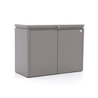 Biohort Highboard 160 Aufbewahrungsbox 160x70x118cm Quarzgrau-Metallic