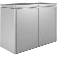 Biohort Highboard 160 Aufbewahrungsbox 160x70x118cm Silber-Metallic