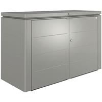 Biohort tuinkast HighBoard kwartsgrijs metallic 200 x 127 cm