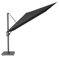 platinum zweefparasol Challenger T1 300x300 cm - zwart