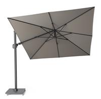 platinum zweefparasol Challenger T² 300x300 cm - antraciet