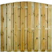 Praxis Tuinscherm Robusto grenen getoogd 180x180cm