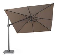 Platinum Challenger T2 premium zweefparasol 300x300 cm havanna