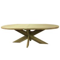 Own Ovalen tuintafel - Teak