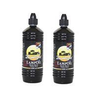 2x Lampenolie 1 liter + aansteker Multi