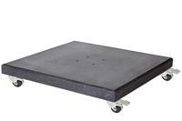 Platinum parasolvoet Modena XL 90kg graniet - zwart