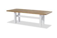 Hartman Sophie Yasmani Tuintafel 240 Cm Naturel Teak - Wit H-Frame