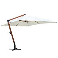 vidaXL Parasol 300x400 cm wit