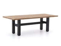 Hartman Sophie Yasmani Tuintafel 240 Cm Naturel Teak - Zwart H-Frame