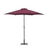 Beliani Parasol 270 cm wijnrood VARESE