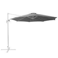 Beliani SAVONA Zweefparasol Grijs Polyester