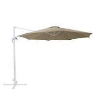 Beliani SAVONA Zweefparasol Beige Polyester