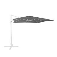 Beliani MONZA Zweefparasol Grijs Polyester