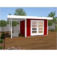 Weka Designhuis 126A Gr.1 442x240 cm Zweeds rood