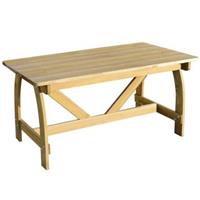 Tuintafel FSC geïmpregneerd grenenhout