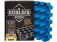 SL Eisblock 24x0,33l Flaschenkühler Kontakt Blau
