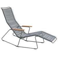 Houe Click Sunrocker ligstoel pigeon blue