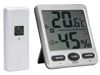 Velleman DRAADLOZE THERMOMETER / HYGROMETER - GROOT DISPLAY