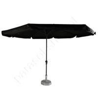 Madison parasols Parasol Rhodos Ø350cm (Zwart)