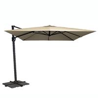 Madison parasols Zweefparasol Capri 300 x 300 cm ecru