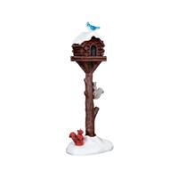 lemax Rustic Birdhouse Raid