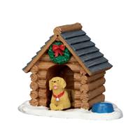 lemax Log Cabin Dog House