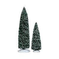 lemax Snowy juniper tree large & medium 