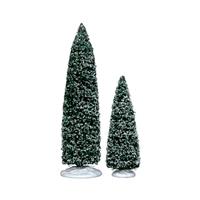 lemax Snowy juniper tree large & medium 