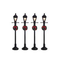 lemax Gas Lantern Street Lamp 4 3V