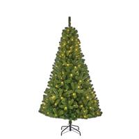 Black Box Charlton kunstkerstboom groen LED 180L h215 d127 cm Trees