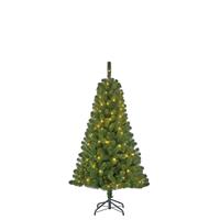 Black Box Charlton kunstkerstboom groen LED 100L h155 d91 cm Trees