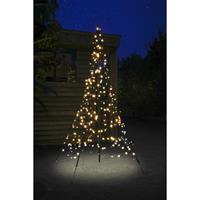 Fairybell licht kerstboom 200 cm 300 led warmwit met mast