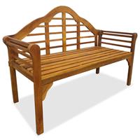 Gartenbank 135 cm Massivholz Akazie - VIDAXL