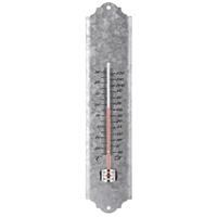 Esschert Design Wandthermometer 30 cm schrootzink OZ10