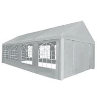 Partytent 4x8 m PE grijs