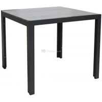 Sens-line Jersey tuintafel 90x90x74 cm - grijs