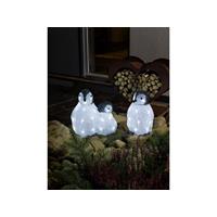 gnosjökonstsmidewb Gnosjö Konstsmide WB LED-Pinguinfamilie 3er-Set 6270-203