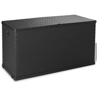 vidaXL Gartenbox Anthrazit 120×56×63 cm Grau