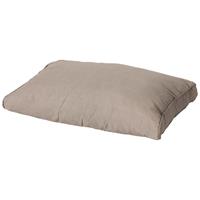 Madison kussens Loungekussen ruggedeelte 60x40cm Carré Basic taupe