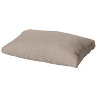 Madison kussens Loungekussen ruggedeelte 73x40cm Carré Basic taupe