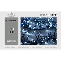Clusterverlichting 384 LED s wit 